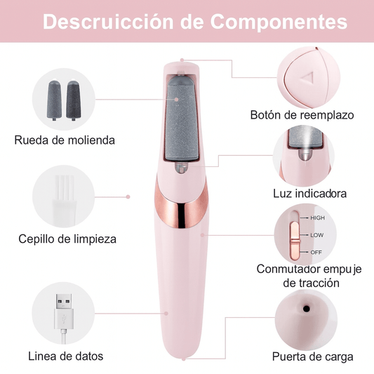 ✨ Removedor Eléctrico de Callos® – Pies Suaves en Minutos, Sin Dolor