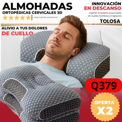 Almohada Terapeutica® 💥 Oferta 2x1: Renueva Tu Descanso y Llévate el Doble por el Mismo Precio