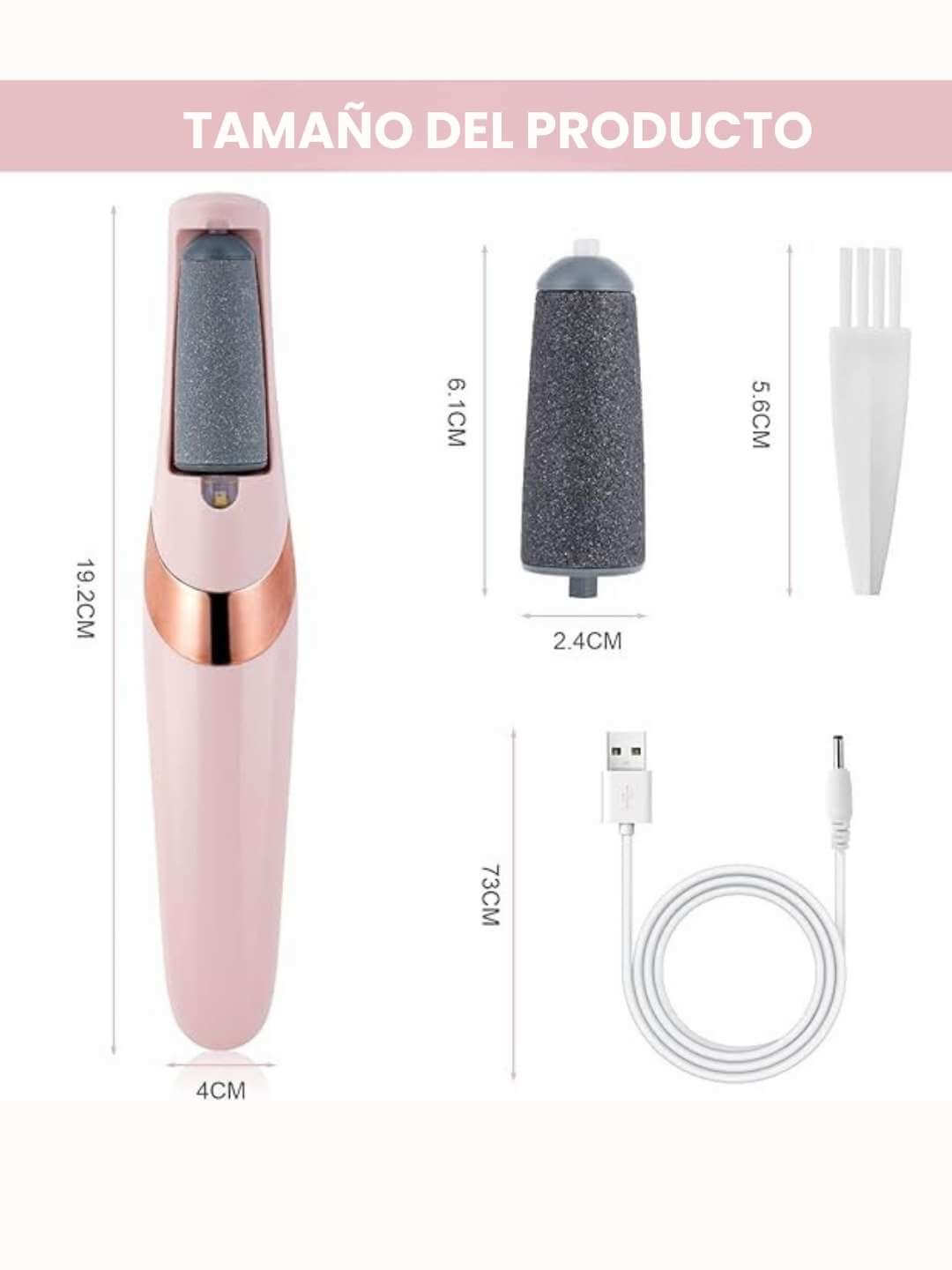 ✨ Removedor Eléctrico de Callos® – Pies Suaves en Minutos, Sin Dolor