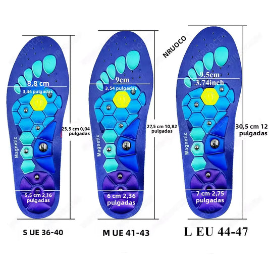 PLANTILLAS MAGNETICAS DE ACUPRESION PREMIUM® - Un apoyo extra para cada paso🌟