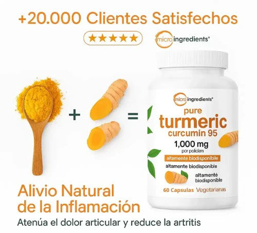Pure turmeric Concentrate ® - Di adiós a la inflamación y el dolor 🔥