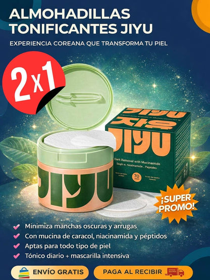 Jiyu Premium® - COMPRA 1 y TE LLEVAS OTRO DE REGALO🎁✨ Recupera una piel luminosa y uniforme en minutos al día