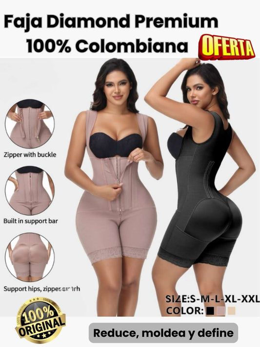 Faja Diamond Premium® 100% Colombiana - Efecto Lipo